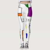 Bauhaus Circuits Leggings (Voorkant)
