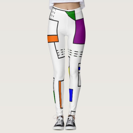 Bauhaus Circuits Leggings (Voorkant)