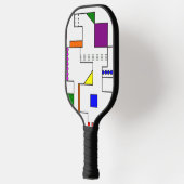 Bauhaus Circuits Pickleball Paddle (Links)