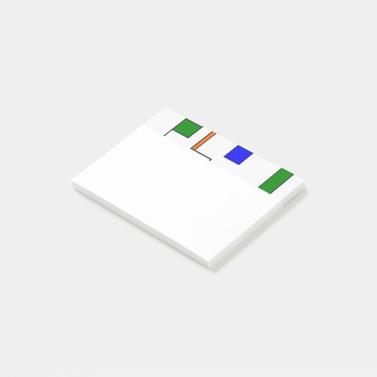 Bauhaus Circuits Post-it® Notes (Schuin)