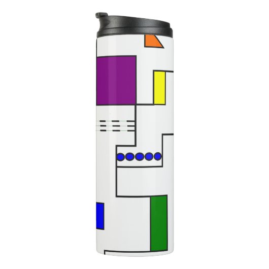 Bauhaus Circuits Thermosbeker (Geroteerd rechts)