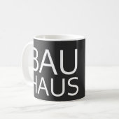 Bauhaus Coffee Mok (Voorkant links)
