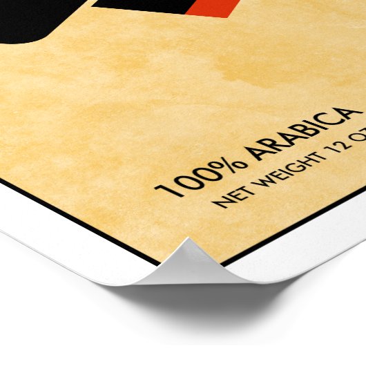 Bauhaus Coffee Poster (Hoek)