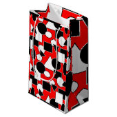 Bauhaus Collage Klein Cadeauzakje (Voorkant Gekanteld)