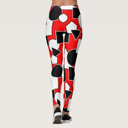 Bauhaus Collage Leggings (Achterkant)