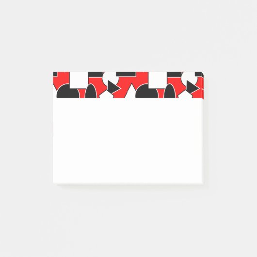Bauhaus Collage Post-it® Notes (Voorkant)