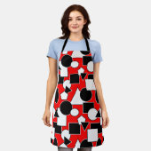 Bauhaus Collage Schort (Gedragen)