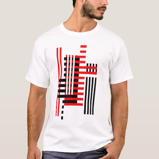 Bauhaus collectie witte t-shirt (Voorkant)