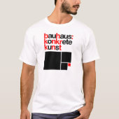 Bauhaus collectie witte t-shirt (Voorkant)