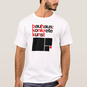 Bauhaus collectie witte t-shirt