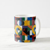 Bauhaus Colour Geometry Koffiemok (Voorkant rechts)