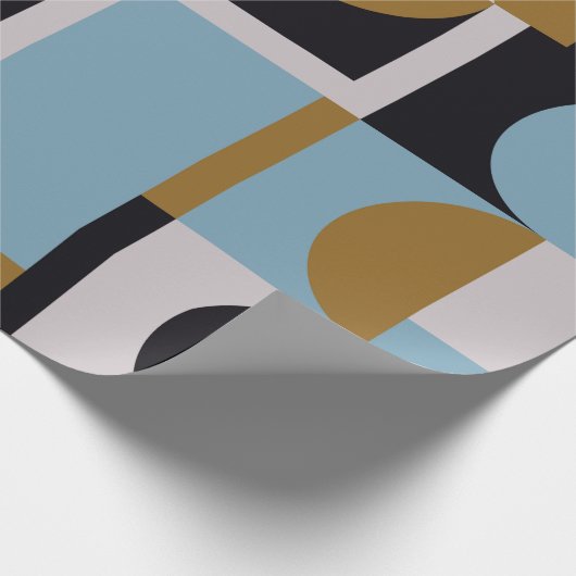 Bauhaus composition artwork made with abstract ele cadeaupapier (Hoek)