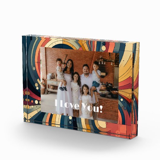 Bauhaus Custom Afbeelding Fotoblok (Rechts)