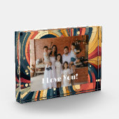 Bauhaus Custom Afbeelding Fotoblok (Links)