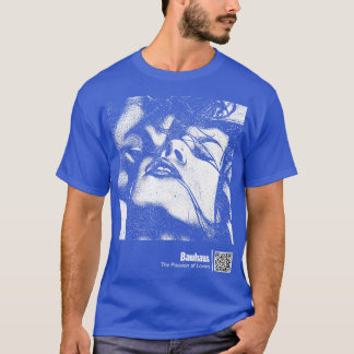 Bauhaus De passie van geliefden Vectorart Barcode T-shirt