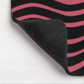 Bauhaus Deep Pink Abstract Muismat (Hoek)