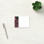 Bauhaus Deep Pink Abstract Post-it® Notes (Kantoor)