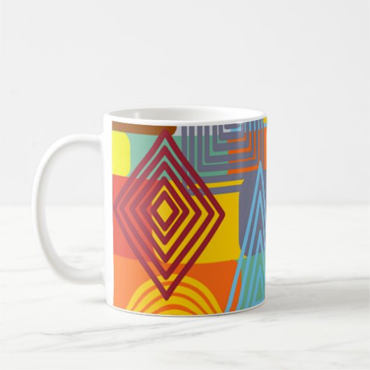 Bauhaus Design Drie Koffiemok (Links)