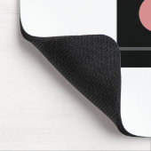 Bauhaus Design Geometrische kunst Grijze samenstel Muismat (Hoek)