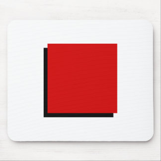Bauhaus Design Geometrische kunst Rode Plein Muismat