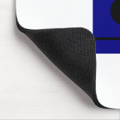 Bauhaus Design Geometrische kunstcompositie Muismat (Hoek)