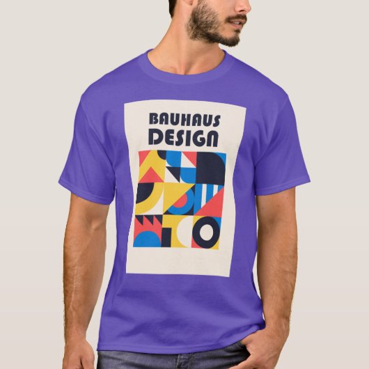 Bauhaus Design Premium T-shirt (Voorkant)