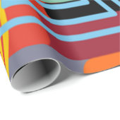 Bauhaus Design Three Cadeaupapier (Rol Hoek)