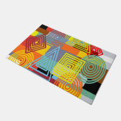 Bauhaus Design Three Deurmat (Schuin)