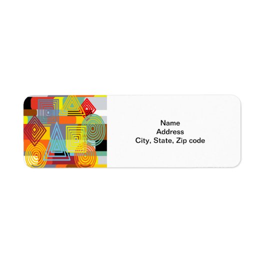 Bauhaus Design Three Etiket (Voorkant)