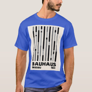 Bauhaus Dessau 1931 Modernistische Homage Zwart Gr T-shirt