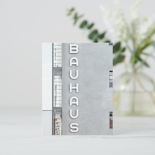 Bauhaus (Dessau) Briefkaart (Staand voorkant)