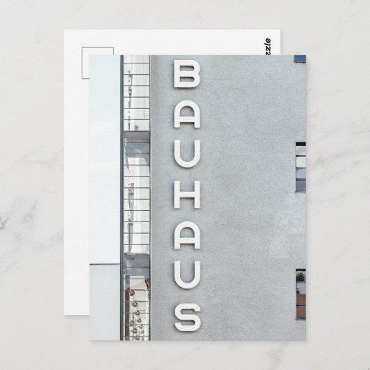 Bauhaus (Dessau) Briefkaart (Voorkant / Achterkant)