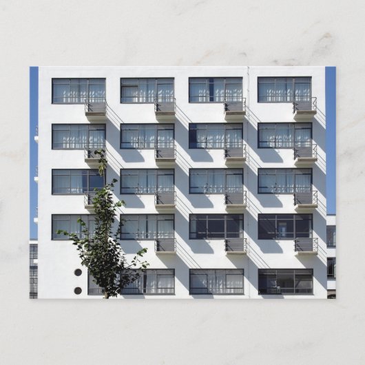Bauhaus Dessau Duitsland Briefkaart (Voorkant)