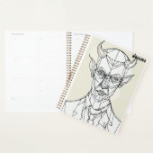 Bauhaus Devil Line Art Planner (Display)