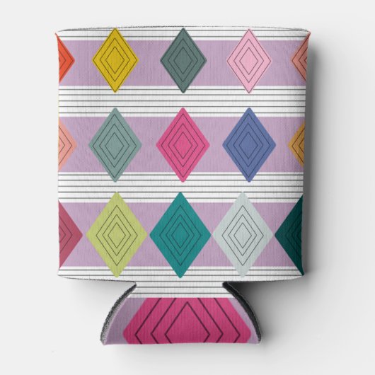 Bauhaus Diamond Quilt Blikjeskoeler (Voorkant)