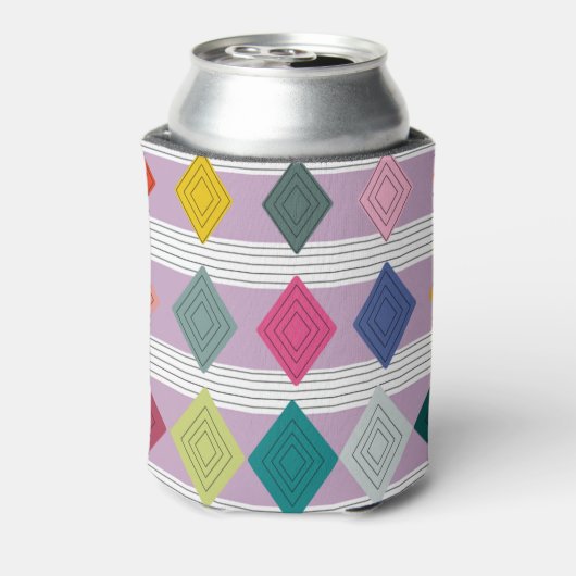 Bauhaus Diamond Quilt Blikjeskoeler (Blikje Achterkant)