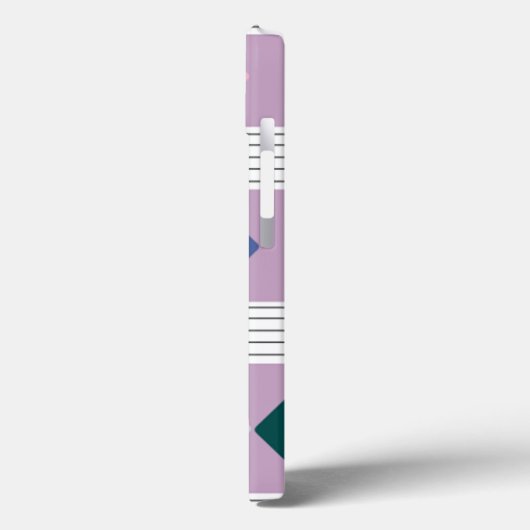 Bauhaus Diamond Quilt Case-Mate iPhone Case (Achterkant / Links)