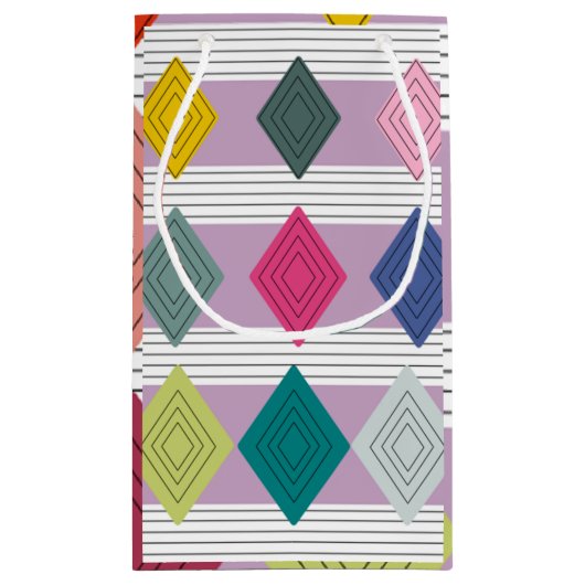 Bauhaus Diamond Quilt Klein Cadeauzakje (Achterkant)