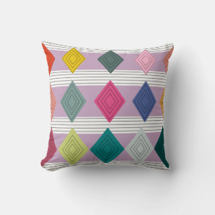 Bauhaus Diamond Quilt Kussen