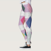 Bauhaus Diamond Quilt Leggings (Links)