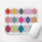 Bauhaus Diamond Quilt Muismat (Met muis)