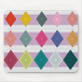 Bauhaus Diamond Quilt Muismat
