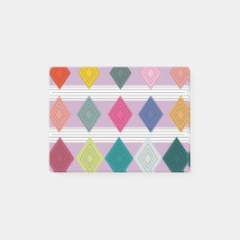 Bauhaus Diamond Quilt Post-it® Notes