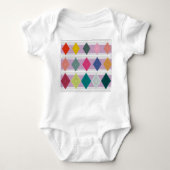 Bauhaus Diamond Quilt Romper (Voorkant)