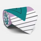 Bauhaus Diamond Quilt Stropdas (Opgerold)