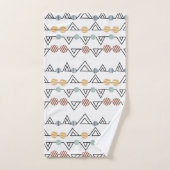 Bauhaus-driehoeken Bad Handdoek (Handdoek)
