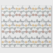 Bauhaus-driehoeken Cadeaupapier (Vlak)