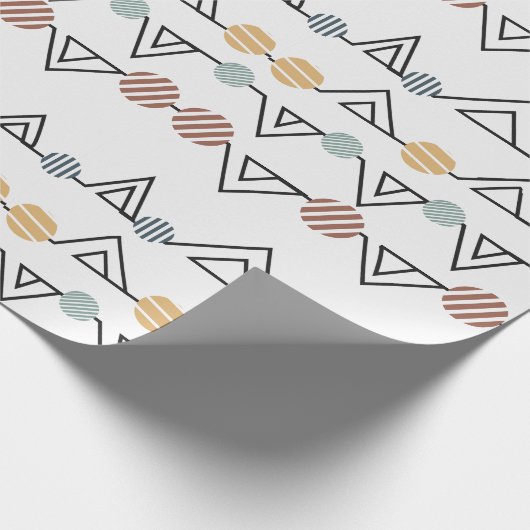 Bauhaus-driehoeken Cadeaupapier (Hoek)