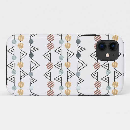 Bauhaus-driehoeken Case-Mate iPhone Case (Achterkant (horizontaal))