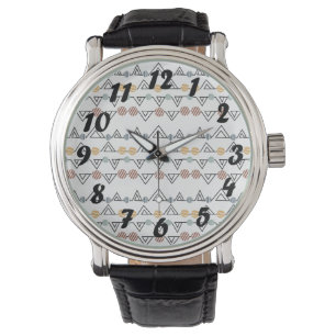 Bauhaus-driehoeken Horloge